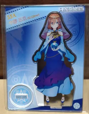 5등분의 신부 미쿠 가라오케의 철인 니코가오 아크릴 스탠드