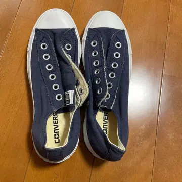 컨버스 올스타 네이비 슬립온