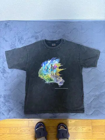 차오패닉 드래곤 퀘스트III 빈티지풍 T셔츠 M 사이즈