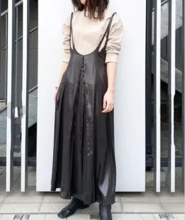 LACE UP JUMPER SKIRT AMERI vintage