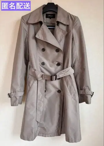 컴시즘 탈부착 가능 이너 포함 트렌치코트 베이지