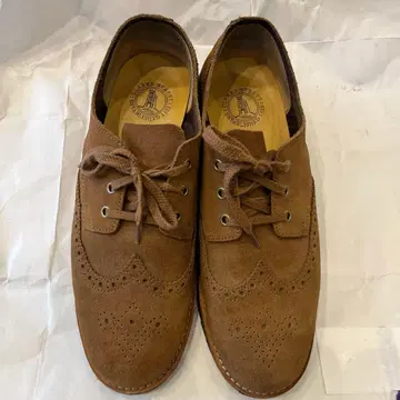 Clarks 브라운 스웨이드 옥스퍼드 클락스 오리지널