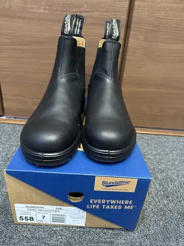 새상품급 Blundstone 558 사이드 고어 부츠 블랙