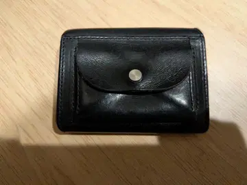 이루 3단 폴더형 지갑 블랙