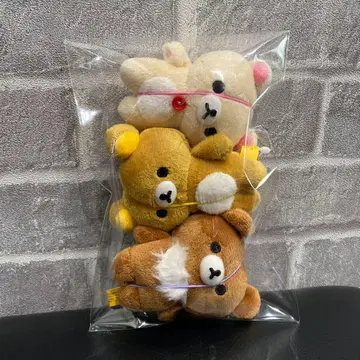 리락쿠마 밴딩 끈 포함 마스코트 3개 세트1