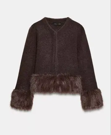 ZARA 니트 가디건 S