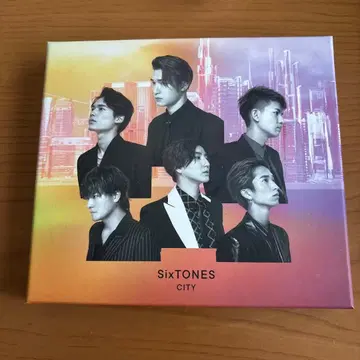 SixTONES CITY CD+DVD 초회반 B