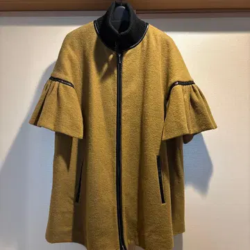 tibi 플레어 슬리브 코트 A라인