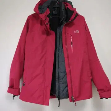 MILLET 후드 부착 마운틴 파카 이너 자켓 포함