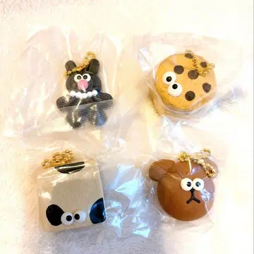 [ 미사용 새상품 ] 고구마이탄 카페 미니어처 참 4개 세트