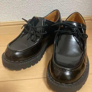 UNIQLO C 레이스업 슈즈 블랙 23.5cm