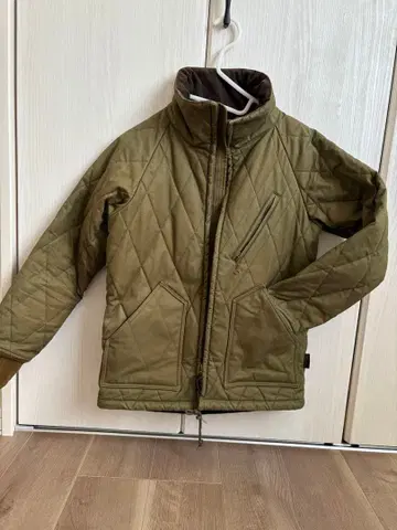 WEST RIDE 퀼팅 자켓 올리브