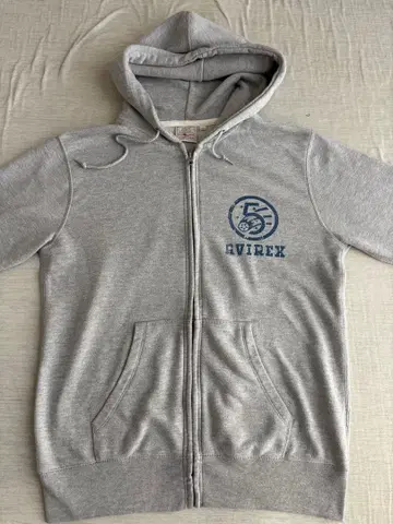 AVIREX U.S.A. 그레이 후드티 L 사이즈