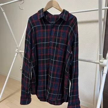 LAD MUSICIAN 타탄 체크 셔츠