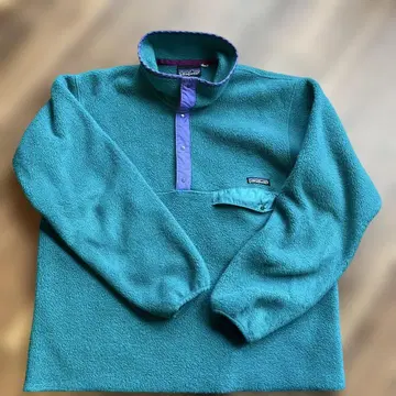 patagonia 터콰이즈 플리스 풀오버