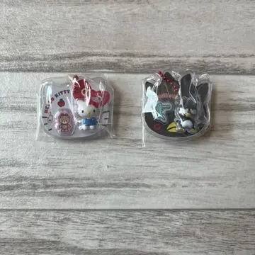 산리오 패키지 참 헬로키티 배드바츠마루 2개 세트
