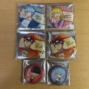 매쉬르 MASHLE 매쉬 란스 레몬 도트 캔뱃지