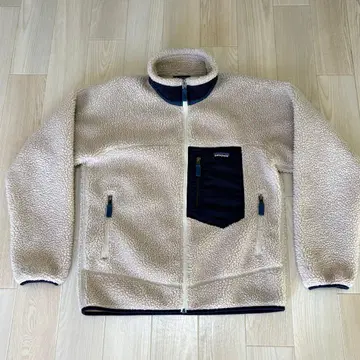 Patagonia 레트로 X 플리스 자켓 베이지/네이비