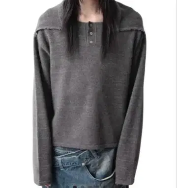 ORIMI FLIPPY SWEATER size:2 color:brown