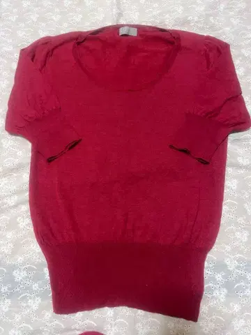 마가렛호웰 티셔츠 레드 새상품급