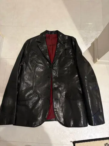 West Ride 가죽 자켓 사이즈 40