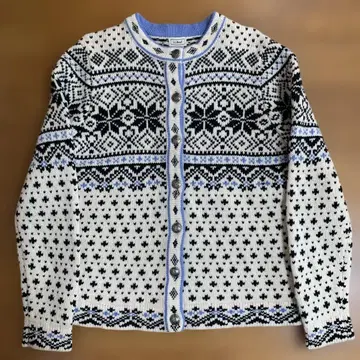 L.L.Bean 엘엘빈 노르딕 무늬 니트 가디건 S 사이즈