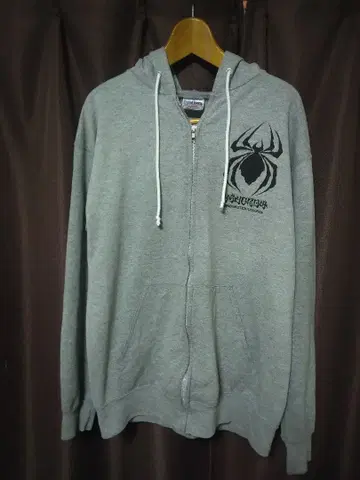 90s EVIL COCKROACH 풀 집업 후드티