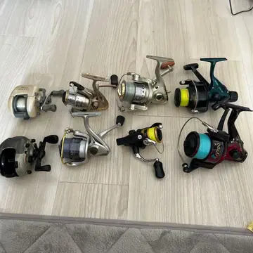 스피닝 릴 베이트 릴 타사 8개 세트