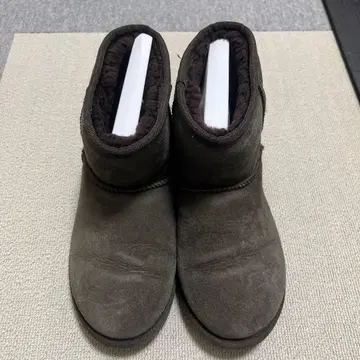 emu 다크 브라운 숏부츠 23cm