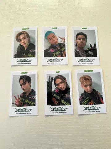 THE RAMPAGE 폴라로이드풍 포토 카드