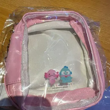 우파고로 행잉 클리어 파우치 민트 그린