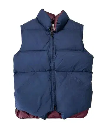 크레센트 다운 웍스 다운 베스트 네이비/보르도 S