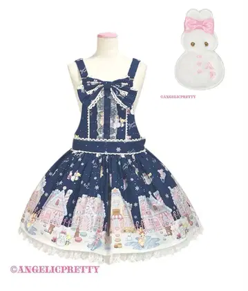 winter toys 살로펫 + Snow Bunny 와펜 클립 세트