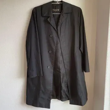 블랙 트렌치코트