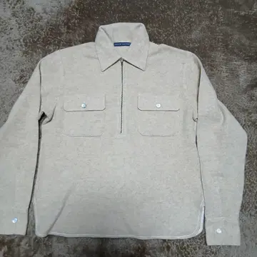 랄프 로렌 베이지 울 긴팔 셔츠