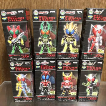 월드 콜렉터블 가면라이더 vol.1 전 8종