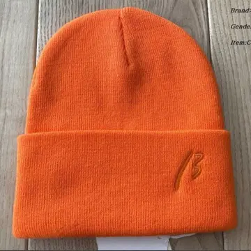 미사용품 BEETA MEN 베이타멘 단가이시 컬러 니트 캡 오렌지