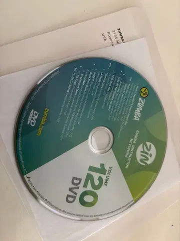 줌바 볼륨 120 DVD