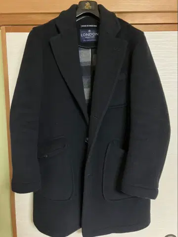 LONDON TRADITION 네이비 체스터 코트 40