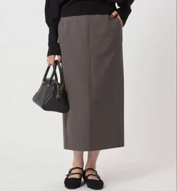 그린 라벨 릴랙싱 올마이 기모 안감 타이트 스커트 XS S