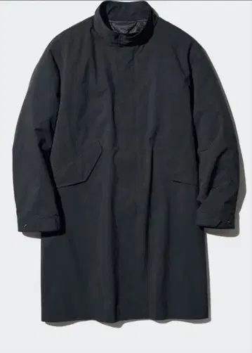 UNIQLO 윈드프루프 2WAY 코트 M 사이즈 블랙