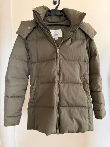 PYRENEX 새상품급 다운 올리브 LILLE 36 정품 카키