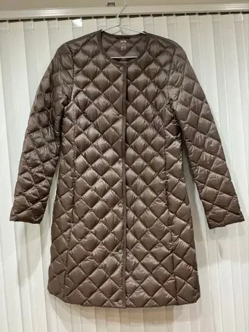 유니클로 UNIQLO 울트라 라이트 다운 컴팩트 코트 브라운 M