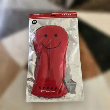 새상품 온오프 ONOFF 스마일리 페이스 드라이버용 골프헤드커버
