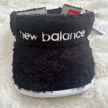 New Balance 바이저 블랙