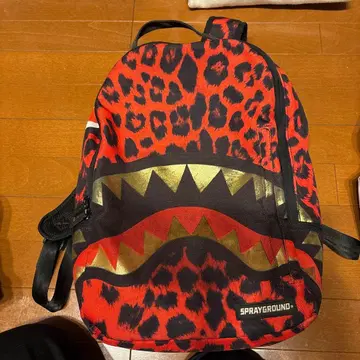 SPRAYGROUND 레오파드 무늬 백팩
