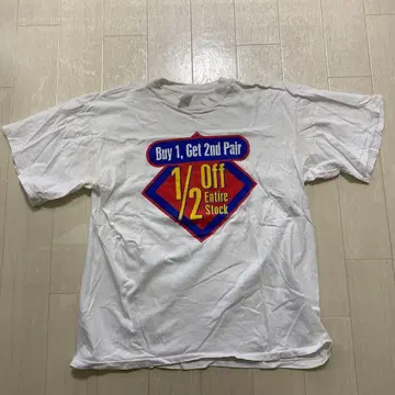 구제 프린트 T셔츠