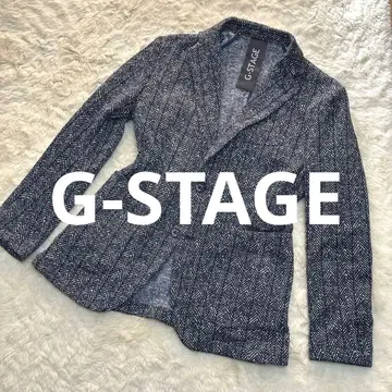 미사용에 가까운 G-STAGE 헤링본 무늬 트래블 자켓 사이즈 44