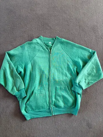 50s 60s 빈티지 맨투맨 집업