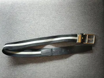 Lacoste 벨트 블랙/그레이